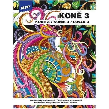 omalovánky Antistresové omalovánky Koně 32 stran 210x290 mm 5301220