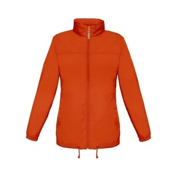 Dámská větrovka Dámská větrovka B&C Sirocco Women - oranžová, M