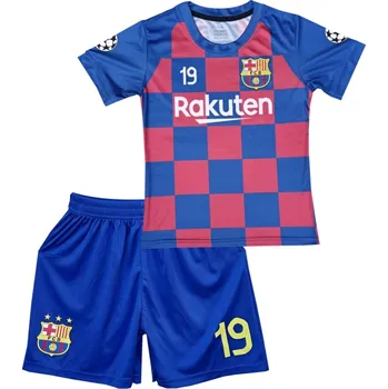 Fotbal Numberoplus Premium Dětský fotbalový dres Komplet Barcelona - Lamine Yamal 19 Velikost: 13 let (vel.152)