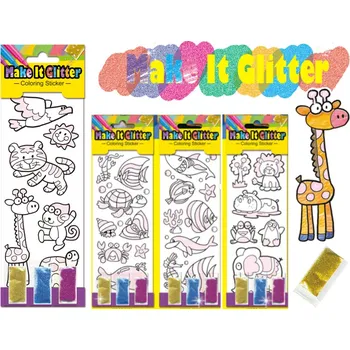 samolepka Samolepky s glitry