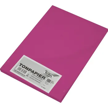 Barevný papír Barevný papír A4 130g/m2 100ks tmavě růžová