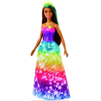 Panenka Barbie Dreamtopia Kouzelná princezna s žlutou korunkou