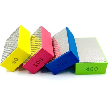 Brusný papír Diamantová brusná houbička 200 Modrá