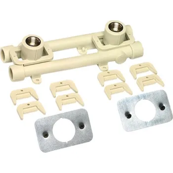 Vodovodní potrubí WAVIN EKOPLASTIK PPR nástěnný komplet do sadrokartonu 20x1/2" svařovací, voda, PP-R