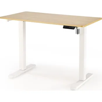 Dětský stůl Výškově nastavitelný stůl Halmar B53 bílý-dub