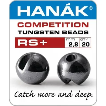 Tungstenové kuličky Hanák Competition RS+ Černý nikl 2,5 mm, 20 ks