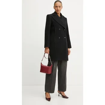 Dámský kabát Vlněný kabát Patou CO0250183 černá 99X, vel. 36