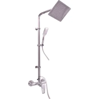 Vodovodní baterie RAV-SLEZÁK Slezák-RAV: Vodovodní baterie sprchová Colorado s hlavovou a ruční sprchou CO182.5/6 Chrom č. 2 100 mm