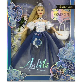 Panenka Anbibi Květinová panenka Pavlínka 28 cm