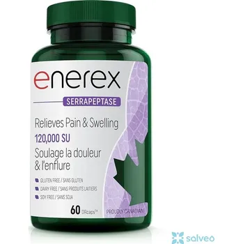Přírodní produkt Serrapeptáza 120 000 SU Enerex, 60 kapslí