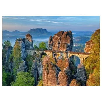 Puzzle BLUEBIRD Puzzle Skalní most Bastei 500 dílků