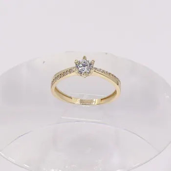 Prsten Zlatý prsten RSSG857, vel. 56, 1.85 g