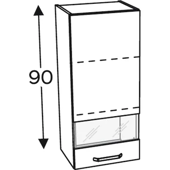 Kuchyňská skříňka Kuchyňská skříňka Mono M WW40.1/90