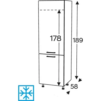 Kuchyňská skříňka Kuchyňská skříňka Mono M SL60