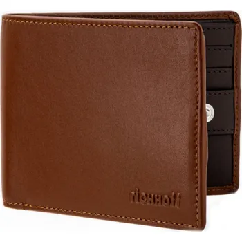 Peněženka Richhoff pánská kožená peněženka - koňaková