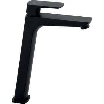 NOVASERVIS Nobless Ego Umyvadlová Baterie 43011/1.5 s Výpustí, Černá Matná, Kartuše 25 mm