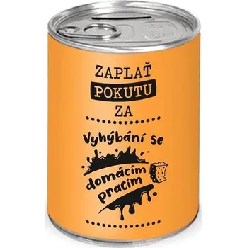 Pokladnička Nekupto Humorná pokladnička Vyhýbání se domácím pracím