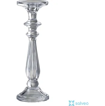 Svícen Svícen skleněný průměr 10 x 30 cm