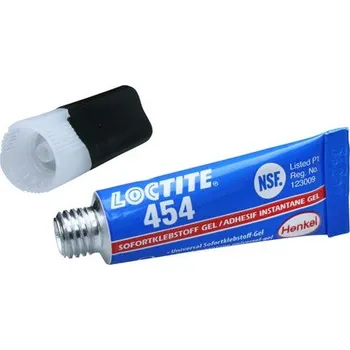 Průmyslové lepidlo Loctite 454 - 3 g vteřinové lepidlo gel tuba