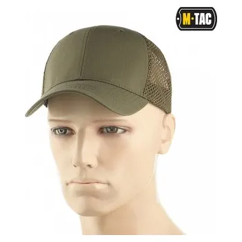 Kšiltovka Kšiltovka M-Tac Mesh Flex Ripstop Baseball - ranger green, L/XL