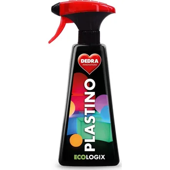 Univerzální čisticí prostředek DEDRA EKO intenzivní čistič plastových povrchů PLASTINO ECOLOGIX spray, 500 ml