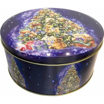 Dóza na potraviny Alvarak dóza Vánoční stromeček 20 cm