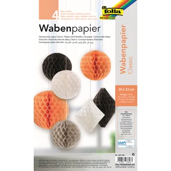 Umělecký papír Folia Max Bringmann Plástvový papír 30-ti vrstvý 20x33 cm Classic