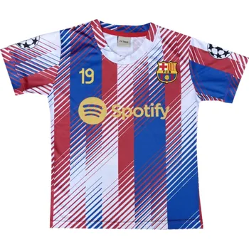 Fotbal Numberoplus Premium dětské fotbalové tričko FC Barcelona - Lamine Yamal 19 F3 Velikost: 6-let.(vel.110)
