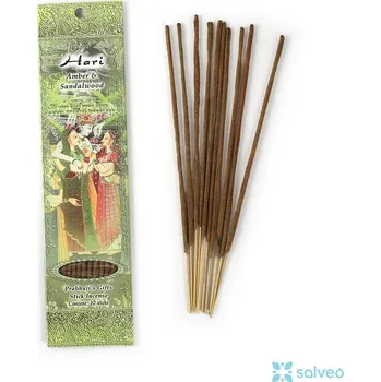 Vonná tyčinka Vonné tyčinky Hari ambra a santal Prabhujis 1 x 10 ks