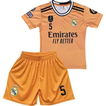 Numberoplus Premium Dětský fotbalový dres Komplet FC Real Madrid- Jude Bellingham Velikost: 7-let.(vel.116)