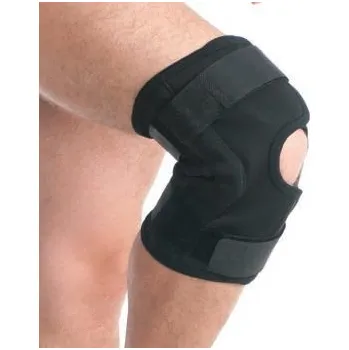 Medtextile Ortéza kolene pooperační (s kloubem) 6303 černá S/M Varianta: černá, S/M