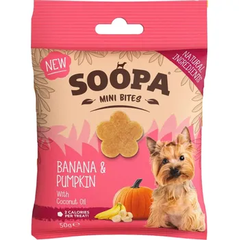 Pamlsek pro psa Soopa Pets Soopa Healthy Bites Mini s banánem a dýní 50 g