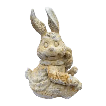 Zahradní dekorace Zahradní socha zajíce 22kg