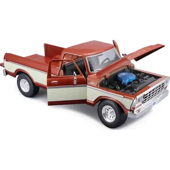 autíčko Maisto Ford F150 Pick-up 1979 1:18 hnědá metalíza - expresní doprava