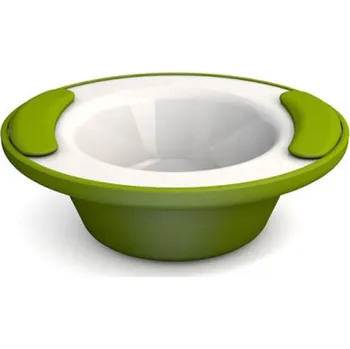 Talíř Ornamin hluboký termotalíř s ohřevem jídla, 200 ml (zelený)