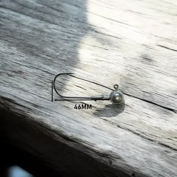 Rybářský háček JIGOVÁ HLAVA FINJIG S NÁLITKEM 10G-6/0-5KS