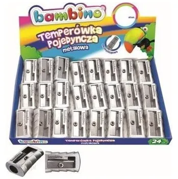 Výtvarná barva Temperówka pojedyncza metalowa (24szt) BAMBINO