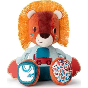 plyšák Lilliputiens – textilní hračka s aktivitami - lev Jack