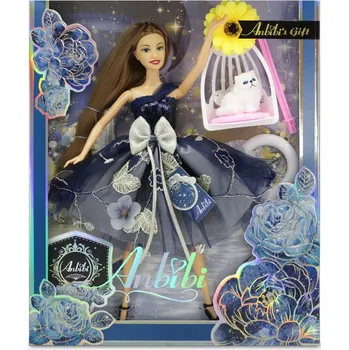 Panenka Anbibi Květinová panenka Anetka 28 cm