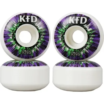Skateboard Kolečka pro skateboard KFD Blast | 52x32mm | sada 4ks | PURPLE
