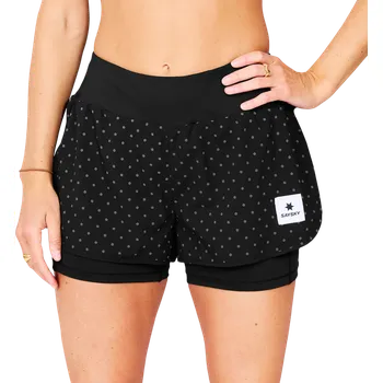 Dámské kraťasy Šortky Saysky W Reflective Polka 2 In 1 Pace Shorts 3 mwrsh01c1018 Velikost XS