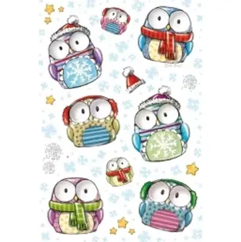 samolepka Samolepky vánoční mix