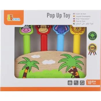 Dřevěná hračka Dřevěná hra - zvířátka