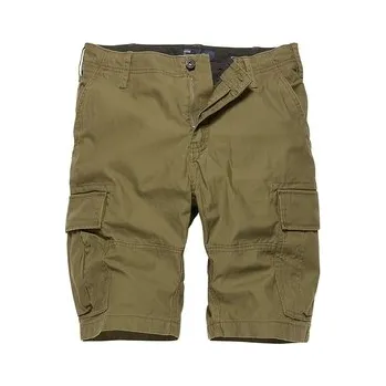 Pánské oblečení Kraťasy Vintage Industries Kirby - olivové, 38