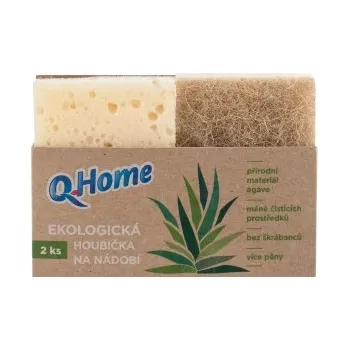 Houbička Q Home ECO houbička na nádobí (2ks/fol)