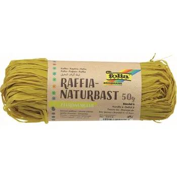 Přírodní lýko světle žluté