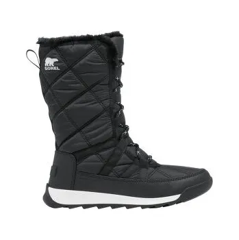 Dámská treková obuv Sorel Whitney II Plus Tall Lace WP Black, Sea Salt 010 černá 36,5 EU