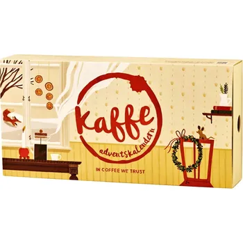 Káva NABO Kávový adventní kalendář 2024 s mletou kávou 504 g