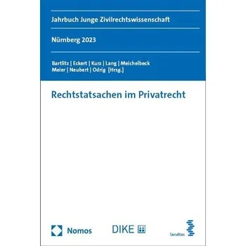 Rechtstatsachen im Privatrecht - Bartlitz, David