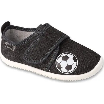 Chlapecké bačkory BEFADO 902X042 chlapecká obuv SOFTER černá míč 33 902XY042_33